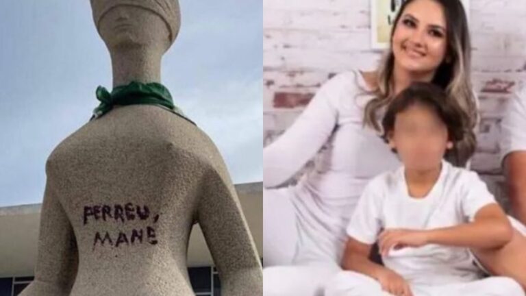 STF nega recurso de mulher que pichou estátua no 8 de Janeiro