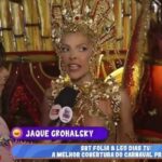 Jaqueline Grohalski revela truque para não “mostrar perseguida” no Carnaval: “Super bonder”