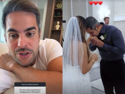 Após se casar novamente com Simone Mendes em Las Vegas, Kaká Diniz responde críticas