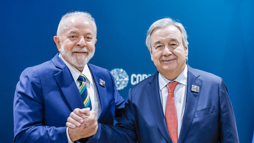 Lula fará reunião com Guterres para discutir parceria Brasil-ONU