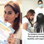 Maíra Cardi leva Sophia, filha com Arthur Aguiar, ao médico após dores no coração