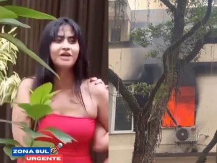 Mulher incendeia apartamento em Copacabana e é levada presa