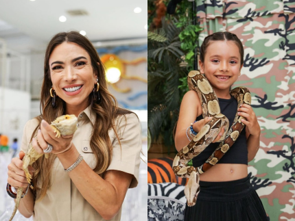 “Safari da Jane”: Patrícia Abravanel mostra festa de aniversário de 7 anos da filha