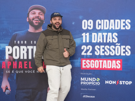 Raphael Ghanem lota sessões nos teatros de Portugal