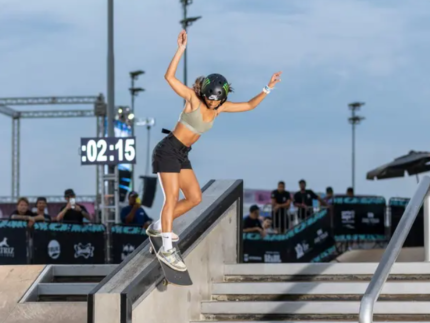 Campeã! Skatista Rayssa Leal vence etapa de Porto Alegre do STU Pro Tour