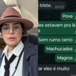 “Adoção indevida”: Veja prints da conversa entre Letícia Sabatella e veterinária sobre cães