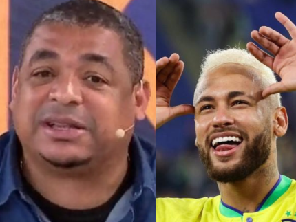 “Agora ele tá no Brasil”: Vampeta brinca sobre Neymar e suas festas