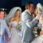 Aí vem os noivos: veja fotos do casamento de Amado Batista e miss 51 anos mais nova