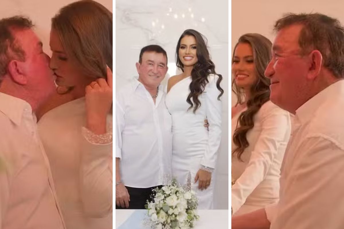 Veja fotos e vídeos do casamento de Amado Batista