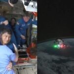 Veja a chegada da “equipe de resgate” dos astronautas presos em estação espacial