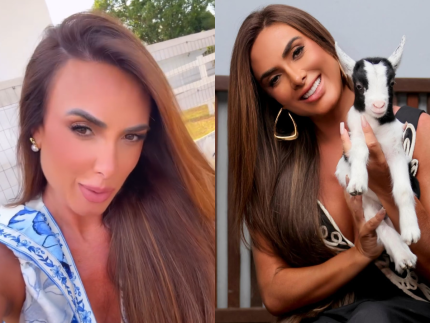 Nicole Bahls conta que morar no sítio transformou sua vida: “Preencheu meu coração”