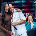 Veja fotos de Belo e Gracyanne no Domingão