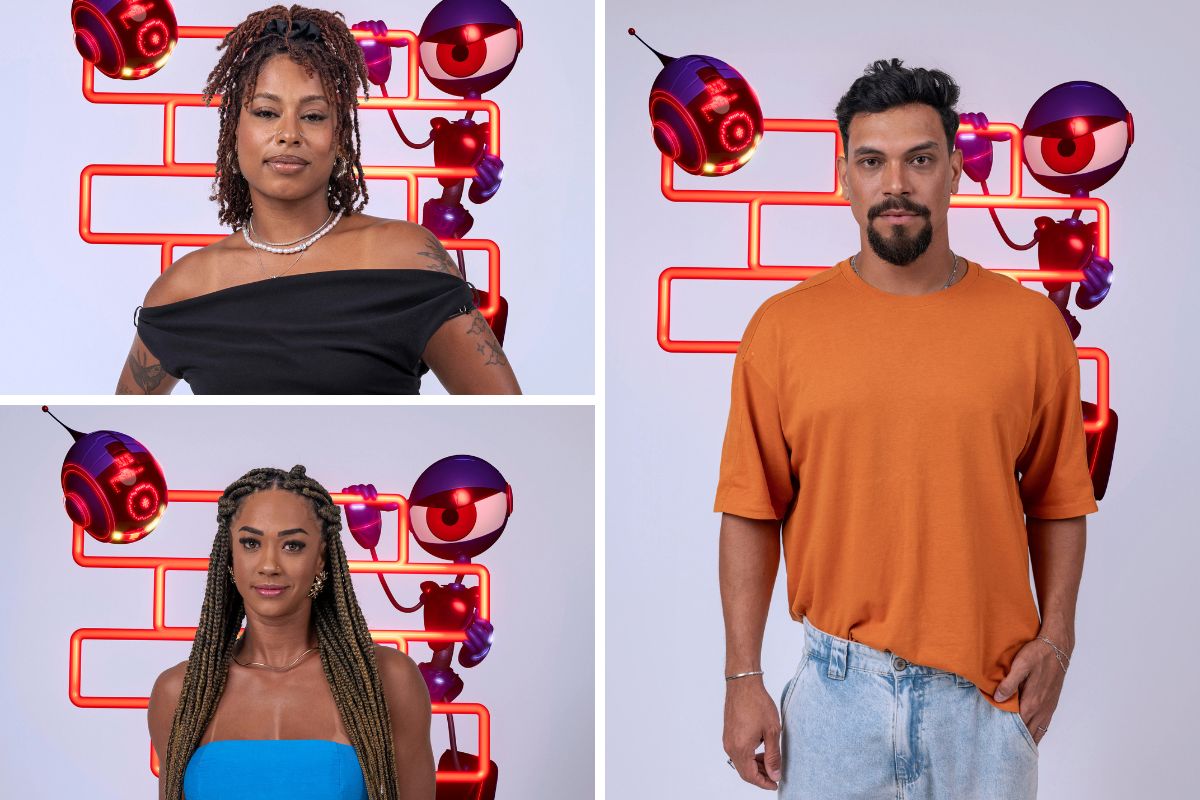 BBB 25: Vinícius, Aline e Thamiris estão no Paredão