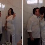 Amado Batista e Miss Mato Grosso se casam no civil