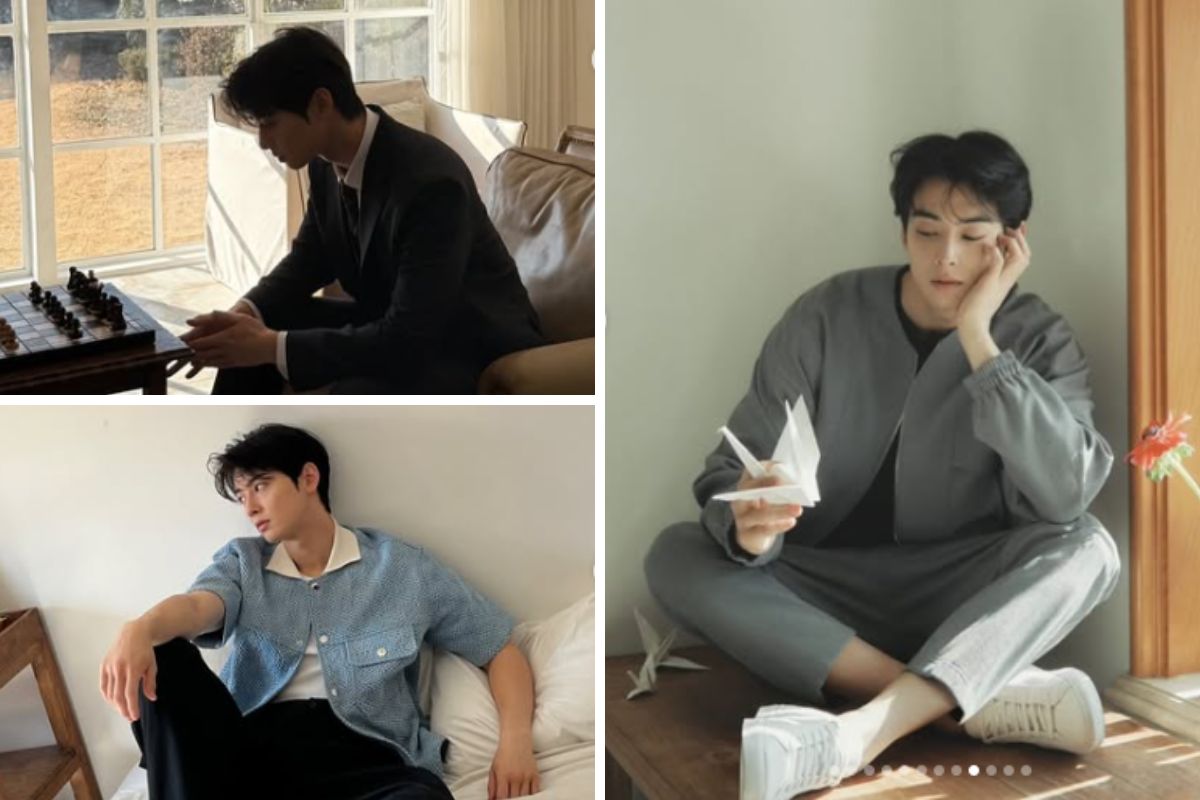 Cha Eun Woo surge em fotos intimistas