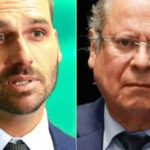 Dirceu vê risco à democracia no que prejudica o PT, diz Eduardo Bolsonaro