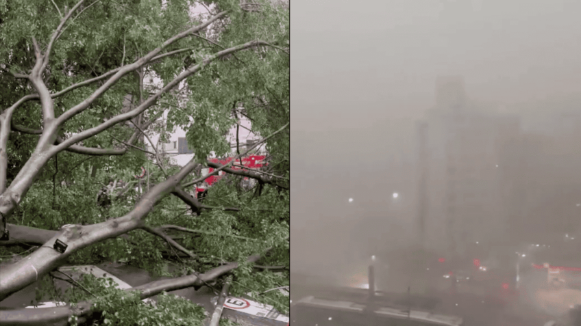 Chuva forte em São Paulo deixa 1 morto e mais de 160 mil sem luz