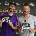 Rodrigo Hilbert participa de maratona de bike na África