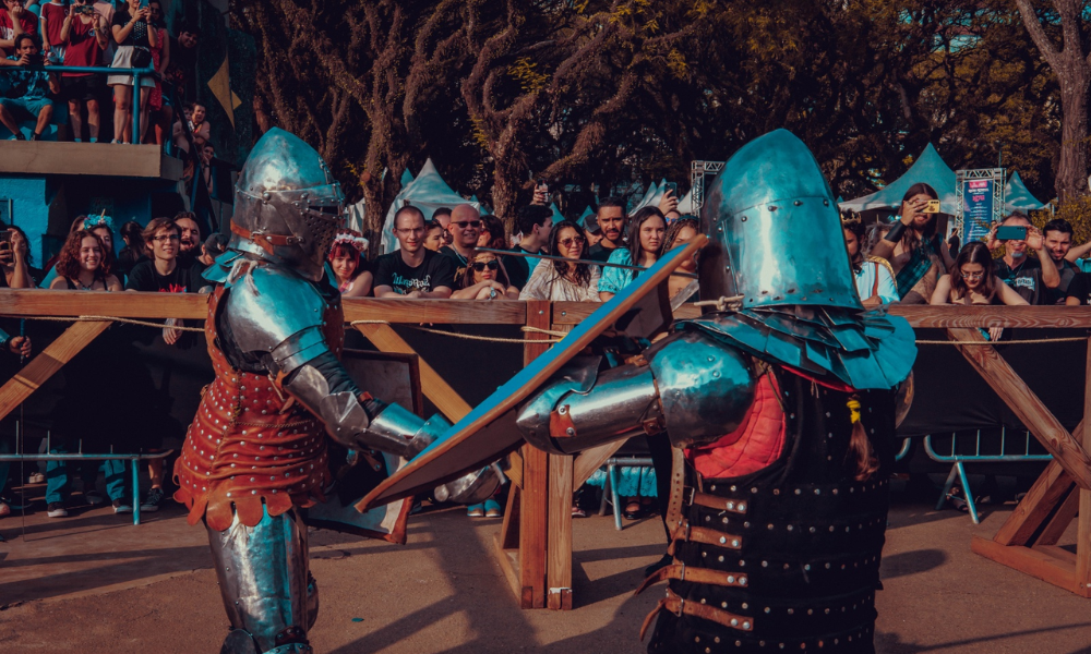 Medieval Experience Brasil conta com gastronomia, bebidas da idade média, artesanato e brincadeiras