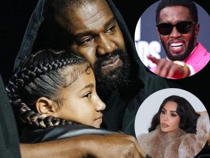 Kanye West lança música com a filha, North, e P. Diddy, e enfurece Kim Kardashian