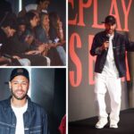 Em meio a polêmica, Neymar chama atenção em desfile de moda