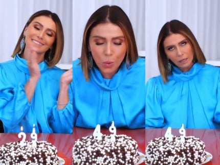 Giovanna Antonelli celebra aniversário e vira meme ao “desmaiar” com idade