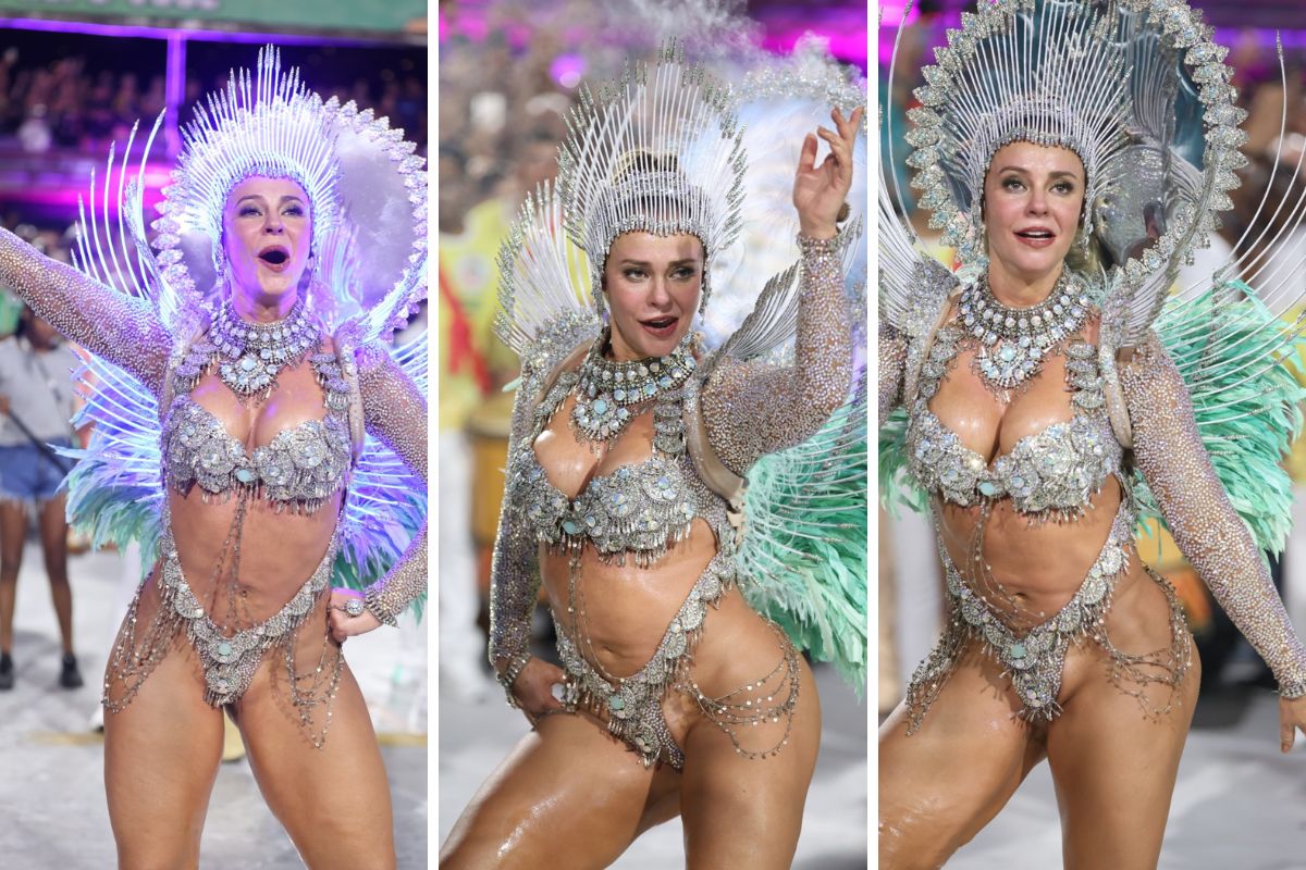 Paolla Oliveira faz último desfile pela Grande Rio