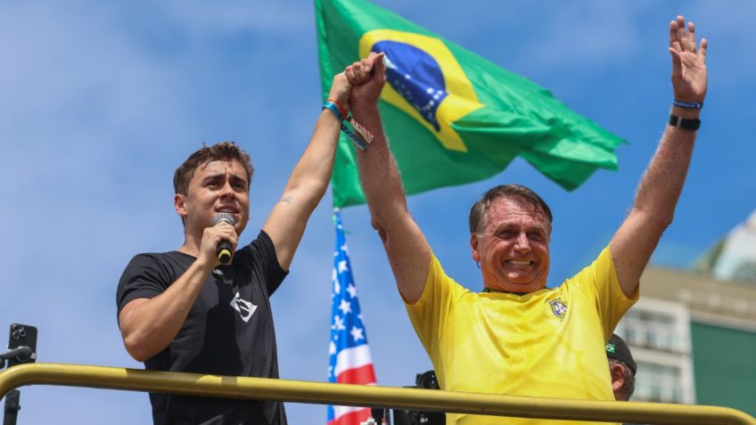 Saiba quem foi ao ato de Bolsonaro em Copacabana