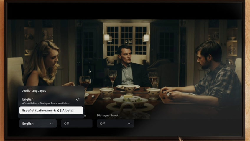Prime Video testa IA em dublagem de filmes para inglês e espanhol