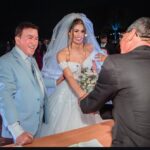 Cerimônia luxuosa, troca de vestidos e críticas nas redes: saiba como foi o casamento de Amado Batista com miss Mato Grosso