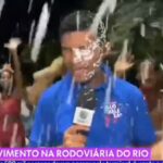 Repórter da Globo tem celular furtado durante transmissão ao vivo no Rio de Janeiro