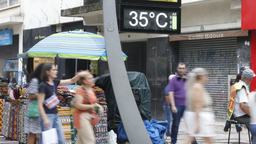 SP renova alerta de altas temperaturas até domingo