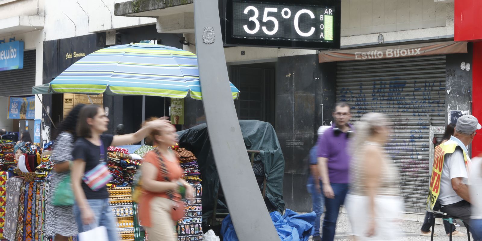 Defesa Civil renova alerta de altas temperaturas em SP até domingo