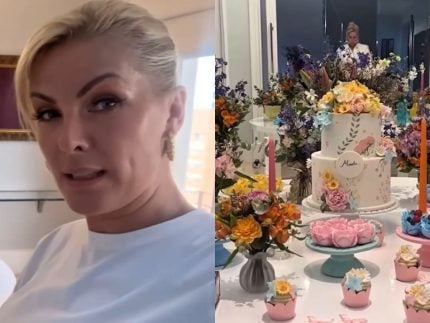 Ana Hickmann organiza festa especial para a enteada e compartilha decoração