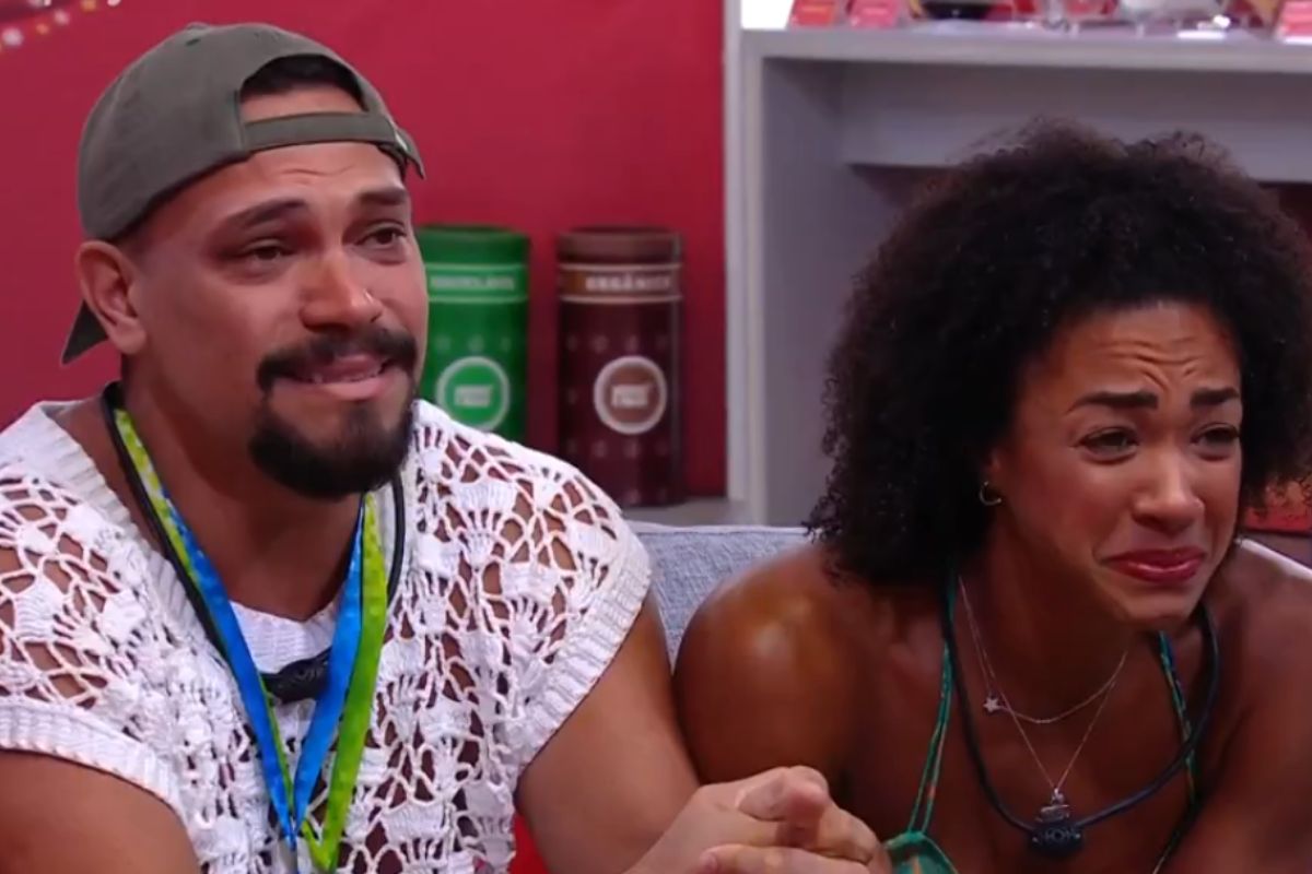 BBB 25: Vinícius chora no Almoço do Anjo