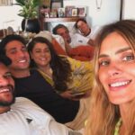 Em casa, Preta Gil recebe visita de Carolina Dieckmann e Gominho: “Dia especial”