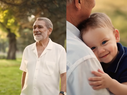 Virginia posta vídeo de IA do pai conhecendo seus filhos e se emociona: “Eterna saudade”