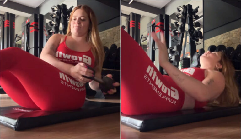 Viih Tube compartilha transformação fitness após segunda gestação