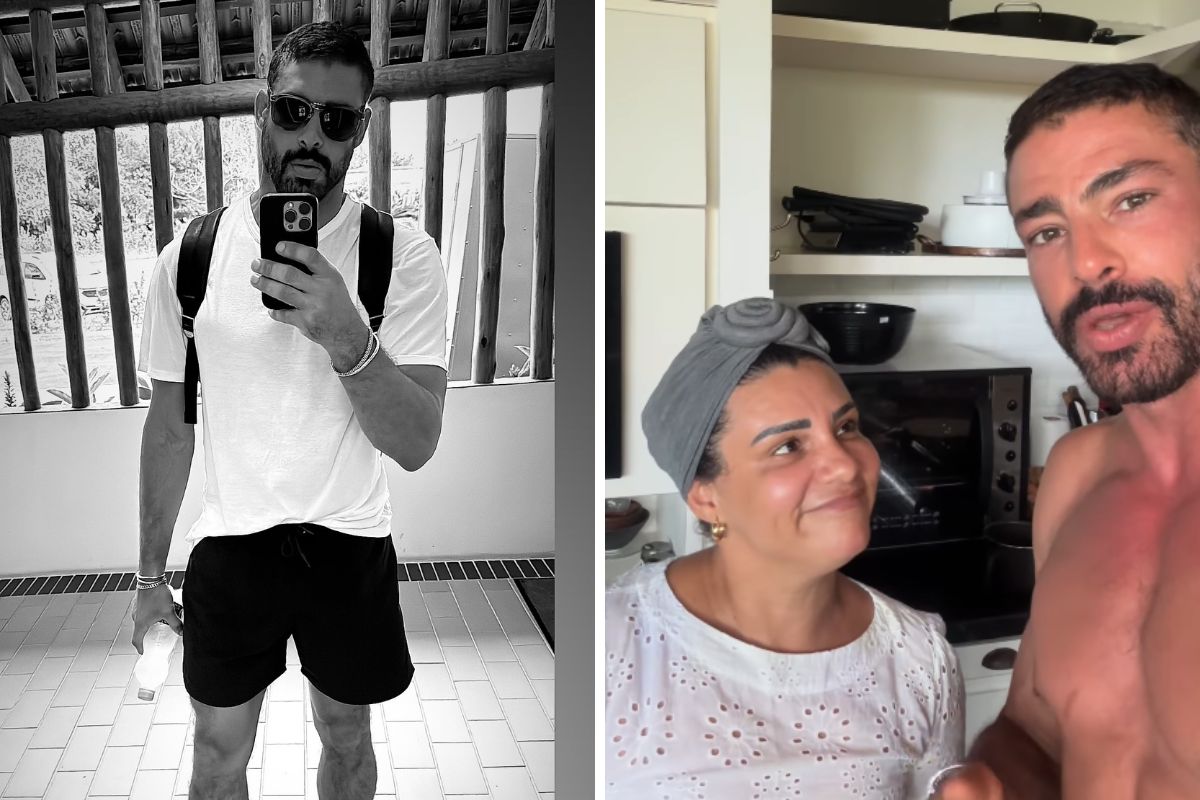 Cauã Reymond curte feriado na Bahia e volta às gravações de Vale Tudo