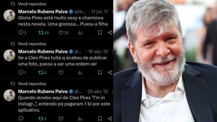 Marcelo Rubens Paiva desativa perfil no X após publicações antigas viralizarem