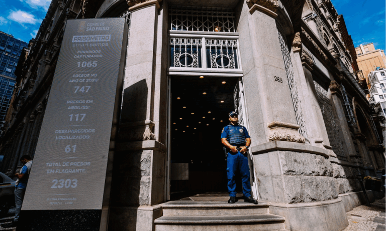 Estuprador foragido é o primeiro preso pelo sistema do Smart Sampa de reconhecimento de placas de veículos