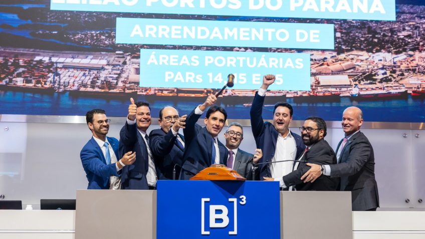 Governo concede 4 terminais no 1º leilão portuário de 2025