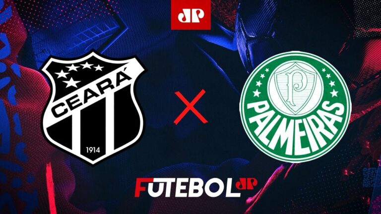 Ceará x Palmeiras: confira a transmissão da Jovem Pan ao vivo