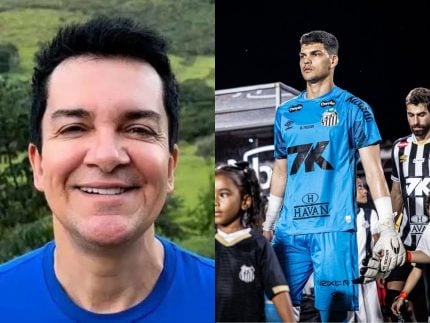 Regis Danese cobra dívida de goleiro do Santos: “Precisa virar homem, Brazão”