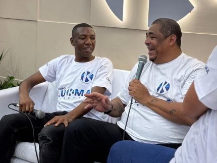 Vampeta e Amaral foram os criadores da resenha obrigatória no futebol