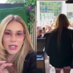 Amor de fã! Virginia arrasta multidão para porta de restaurante em Lisboa