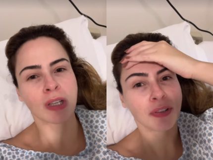 Ana Paula Renault é internada às pressas e precisará passar por cirurgia
