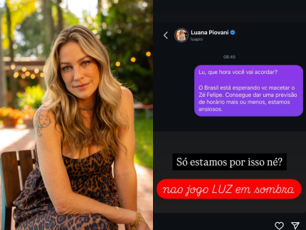 Piovani dispara contra Zé Felipe após ser chamada de “Matusalém”