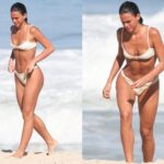 Bruna Marquezine chama atenção e exibe boa forma ao curtir praia no Rio; veja!