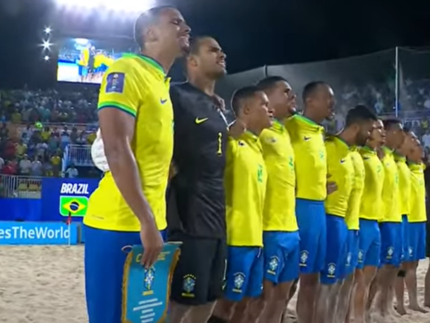 Brasil vence Portugal de virada e vai para final da Copa do Mundo de Futebol de Areia